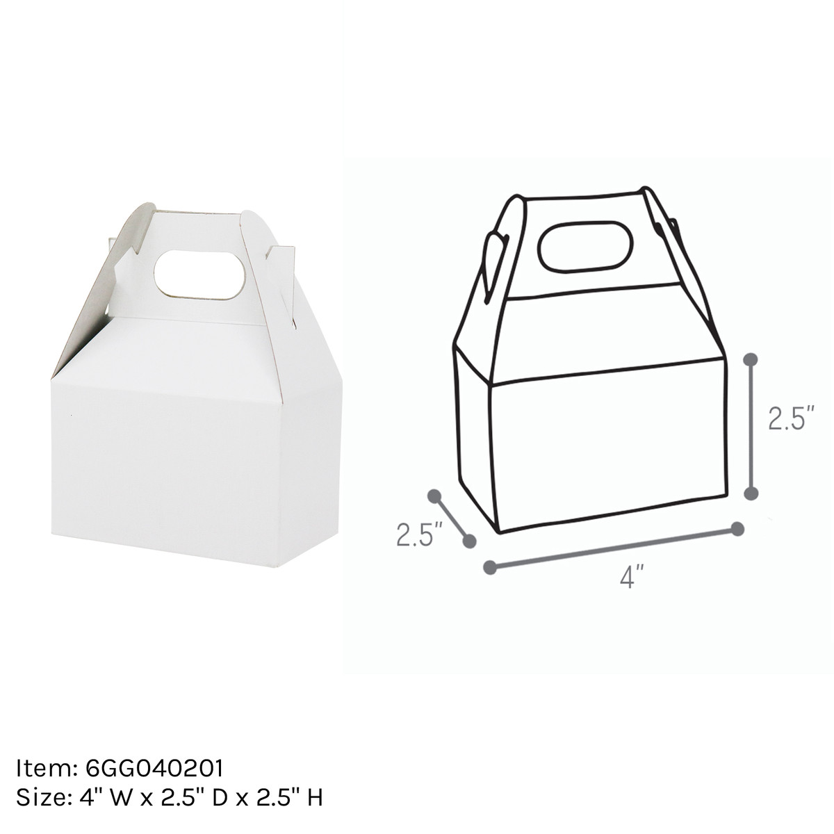 4 x 2.5 x 2.5in. - WQL