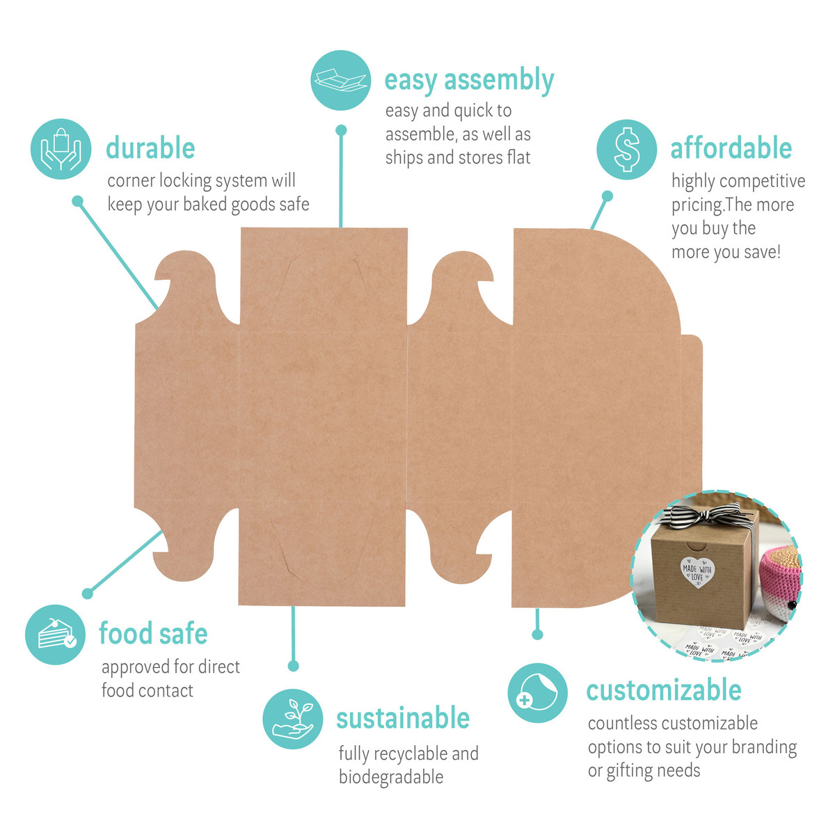 Image of Kraft Bakery Boxes