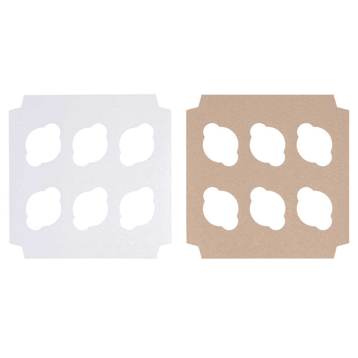 6 Cupcakes - 10 x 10in.