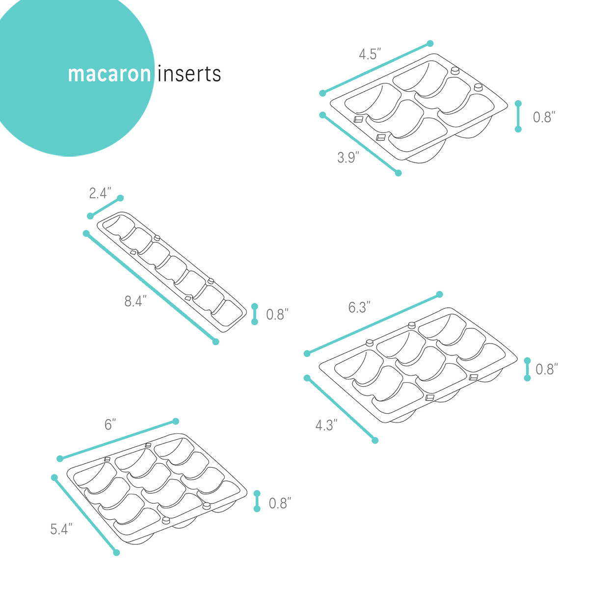 Image of Macaron Inserts