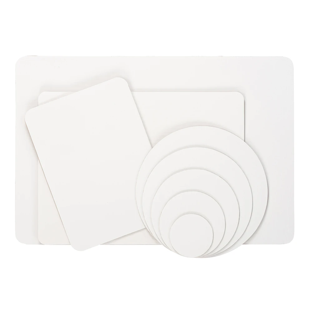 Image of White Cake Pads