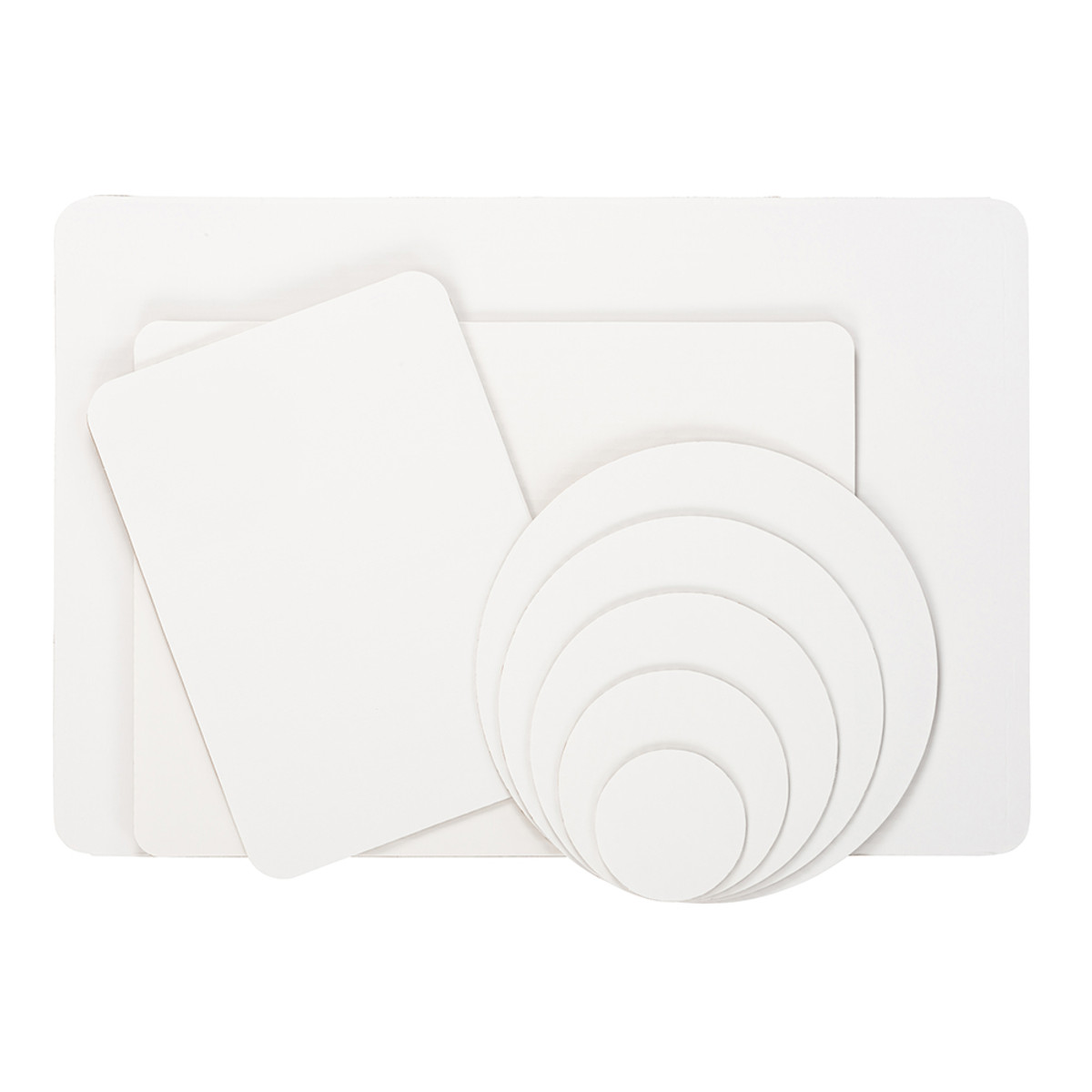 Image of White Cake Pads