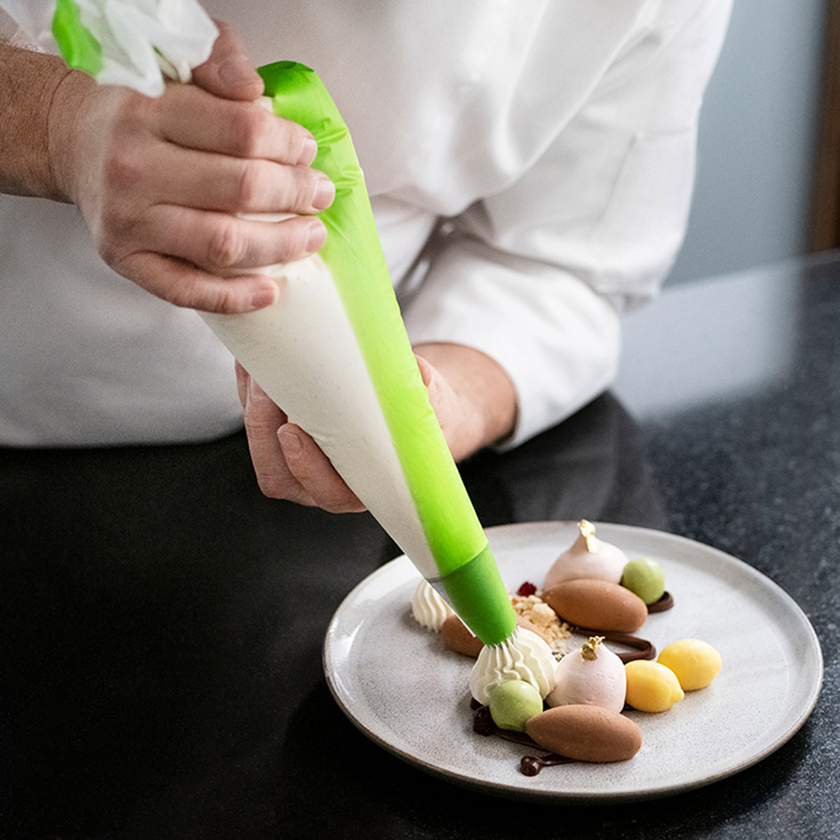 Green Stripe - 100 Bags/Roll - 18in.