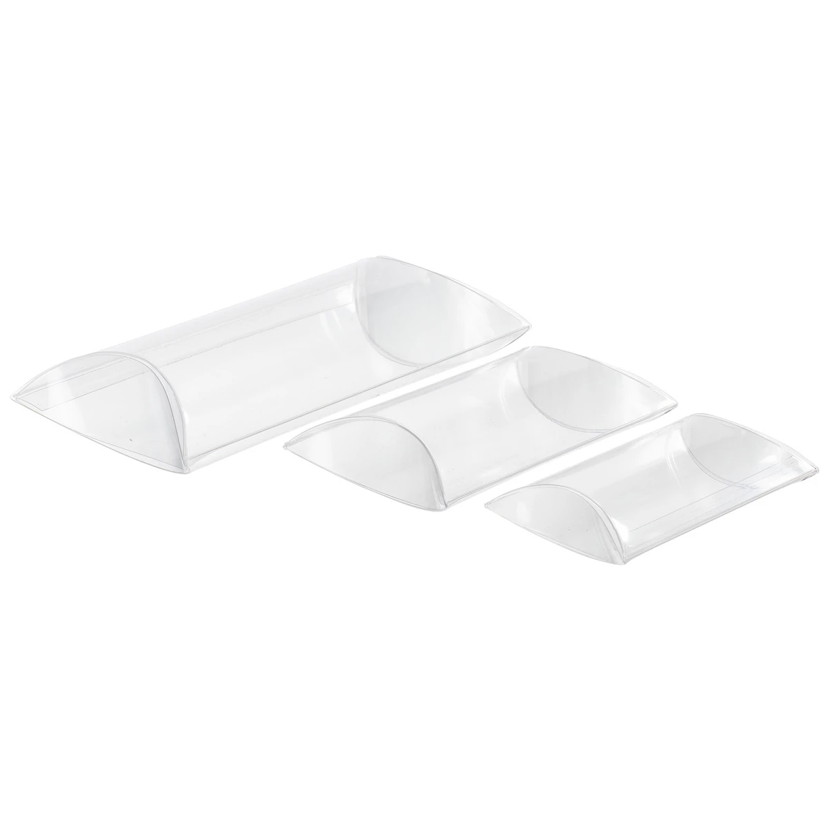 Image of Clear Pillow Boxes