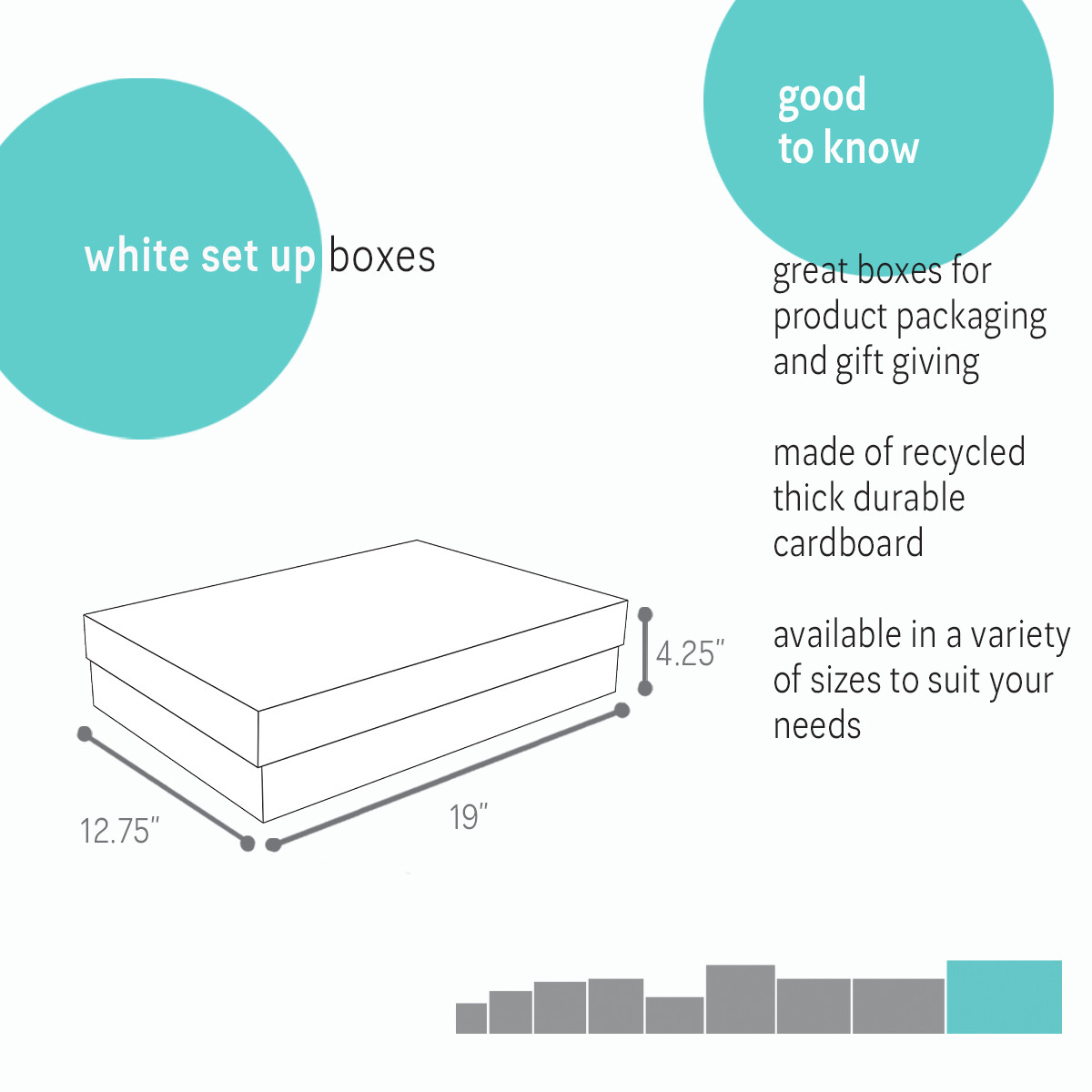 19 x 12.75 x 4.25in.