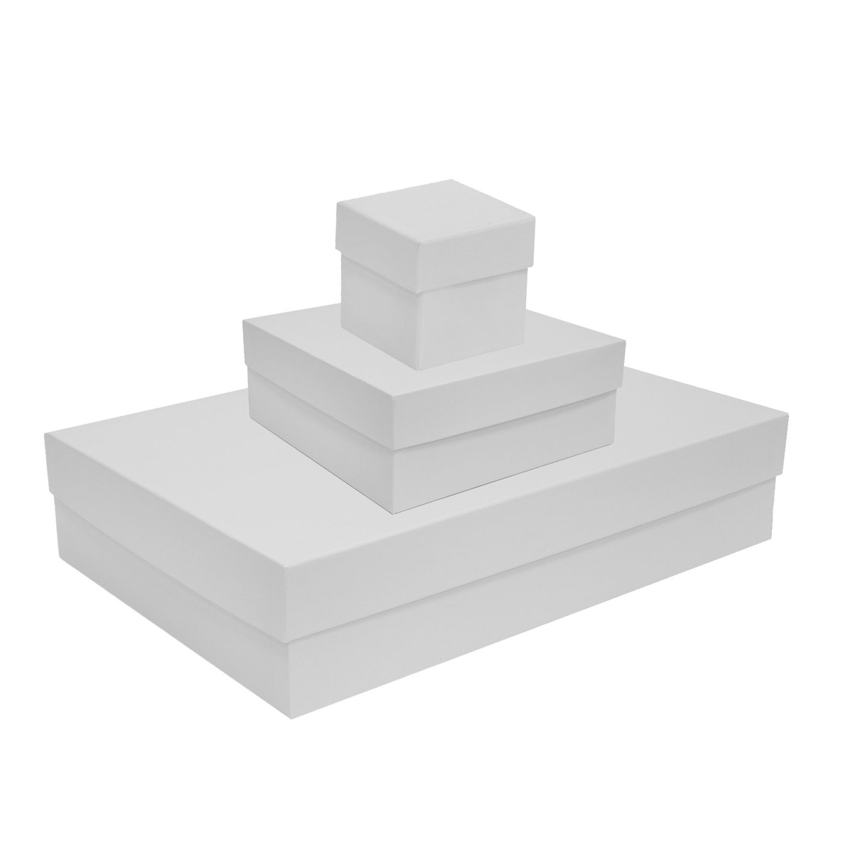 Image of White Set Up Boxes