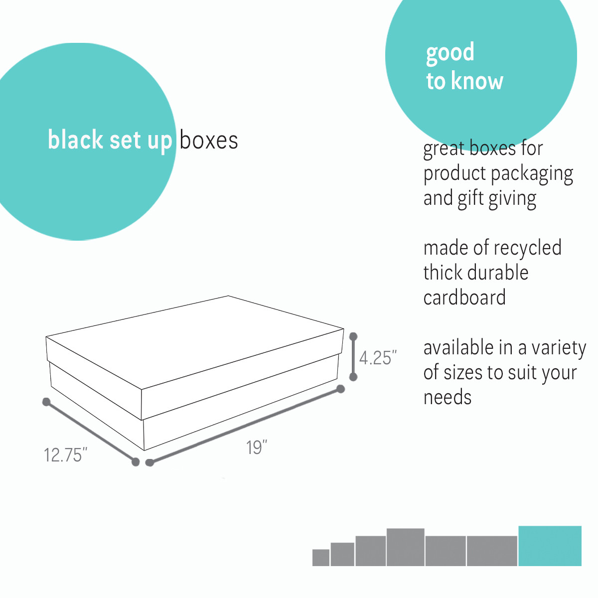 19 x 12.75 x 4.25in.