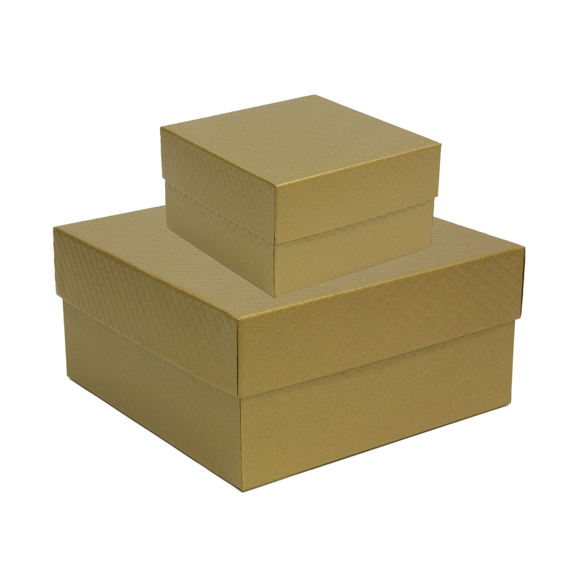 Image des boîtes de rangement en or