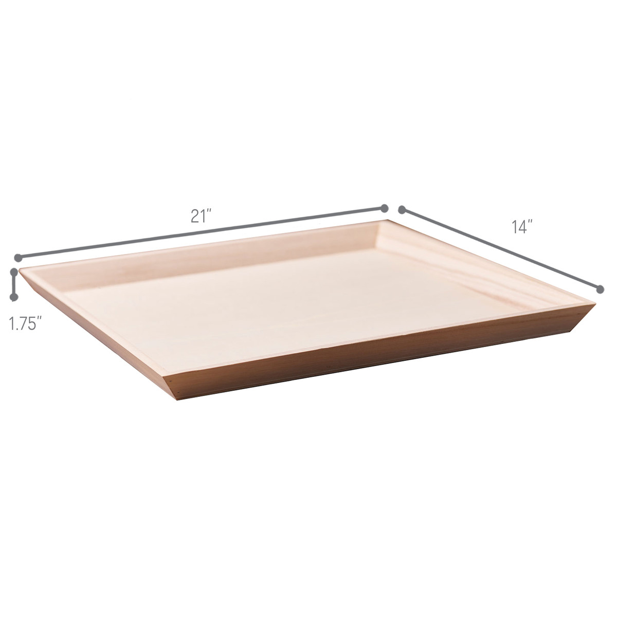 21 x 14 x 1,75in. 21 x 14 x 1,75in.