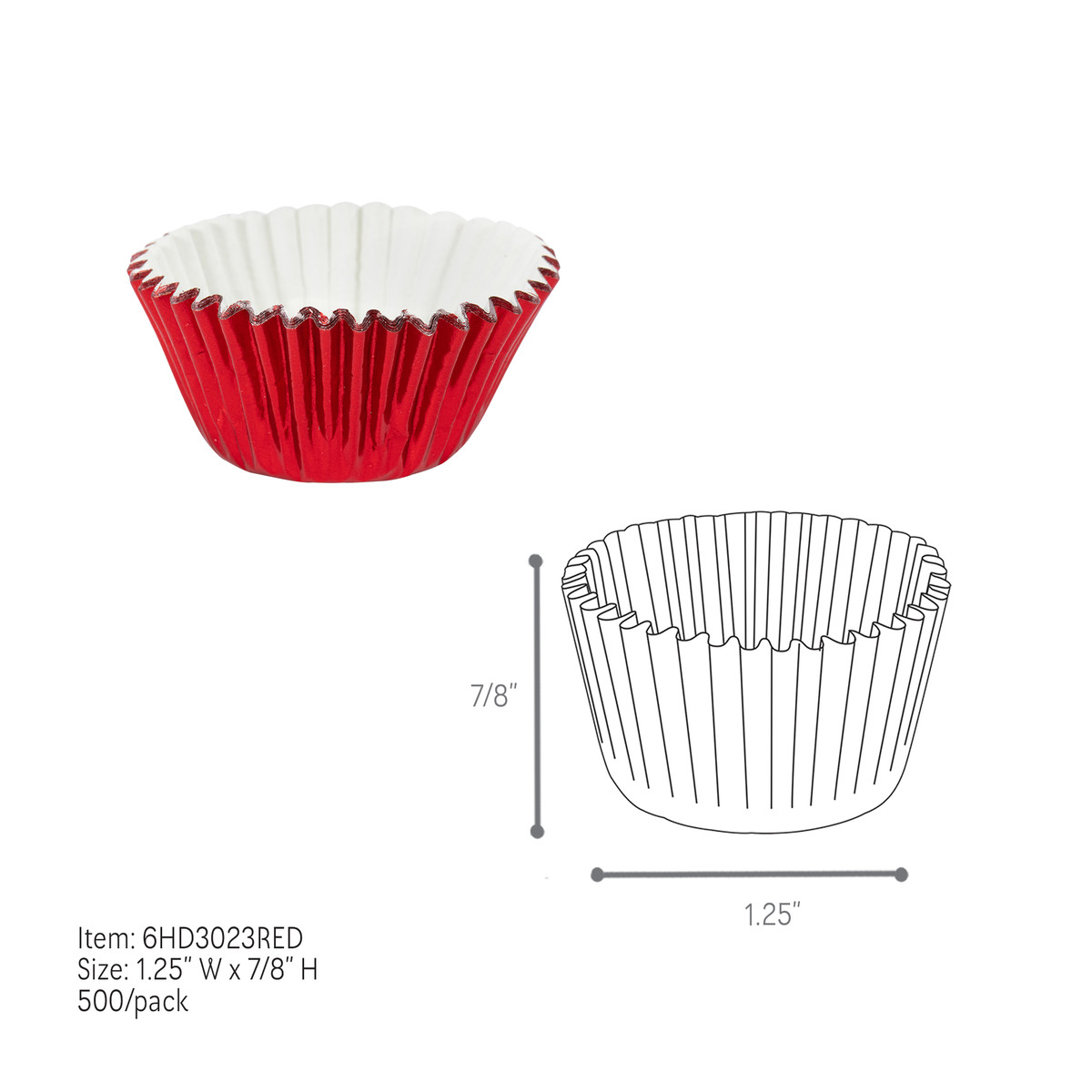Red - 1.25in.