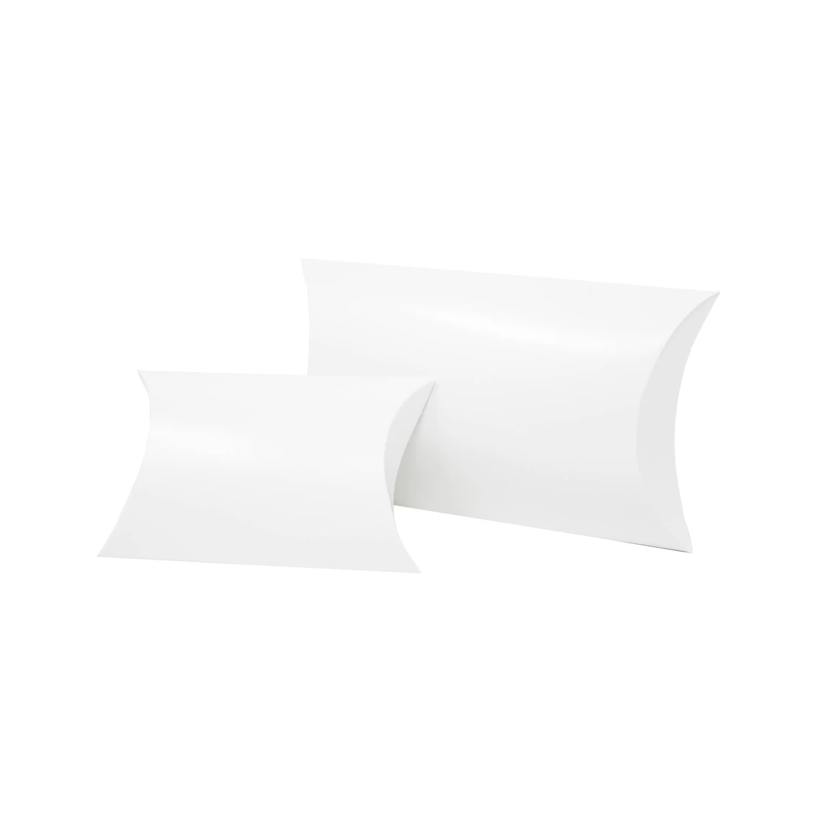 Image of White Gloss Pillow Boxes