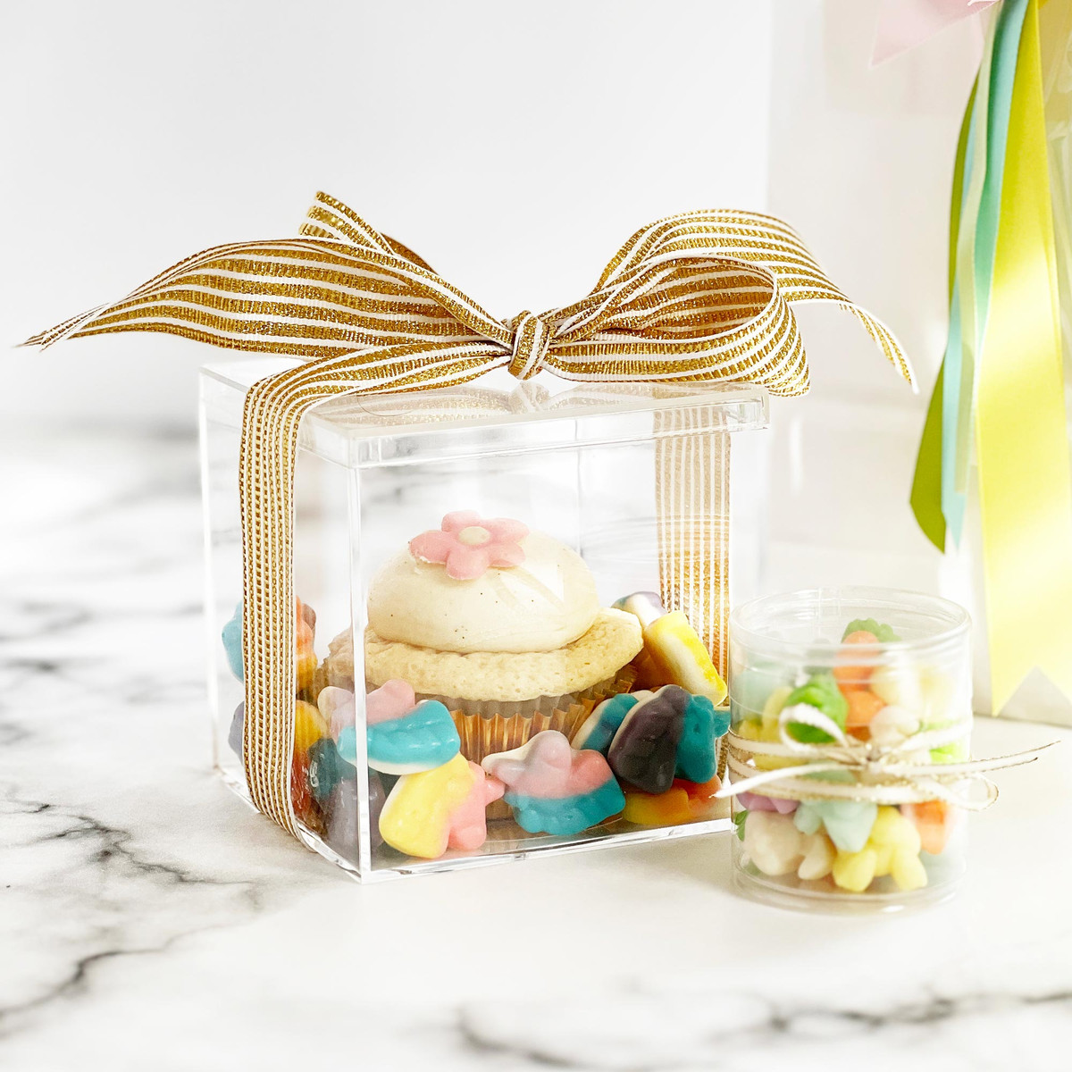 Gold/White - 7/8in. x 25yd