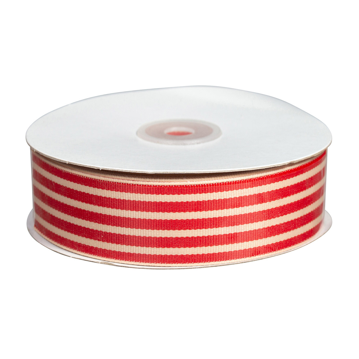 Red/Ivory - 1.5in. x 25yd
