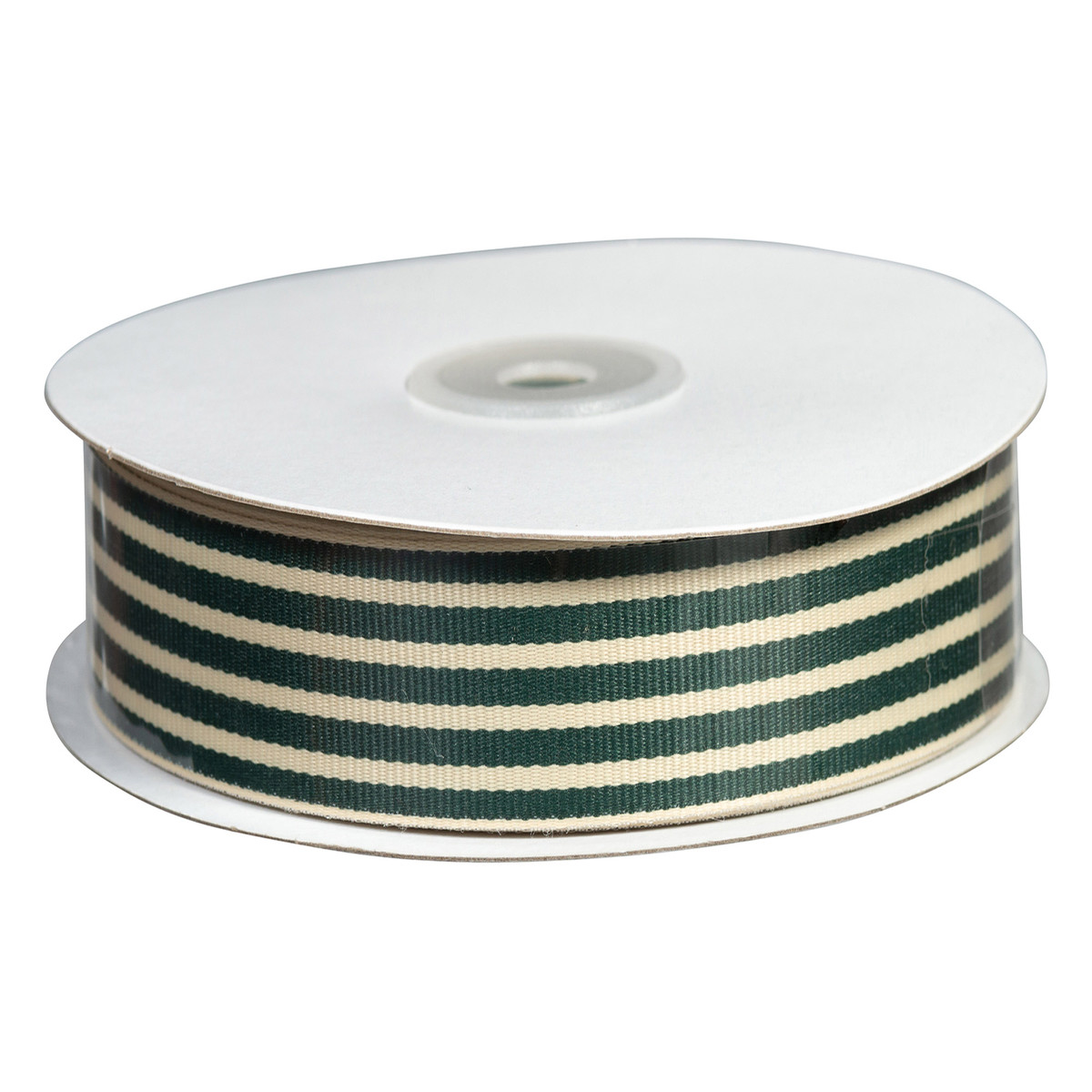 Green/Ivory - 1.5in. x 25yd