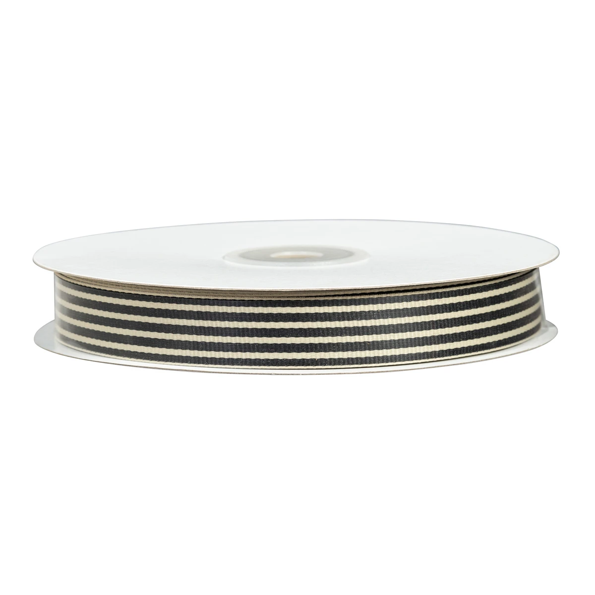 Black/Ivory - 5/8in. x 25yd