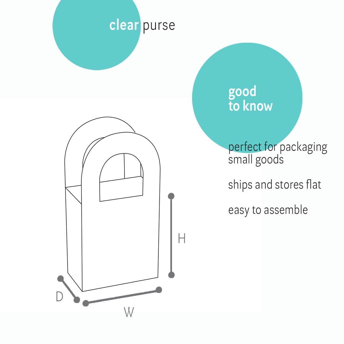 Image of Clear Purse