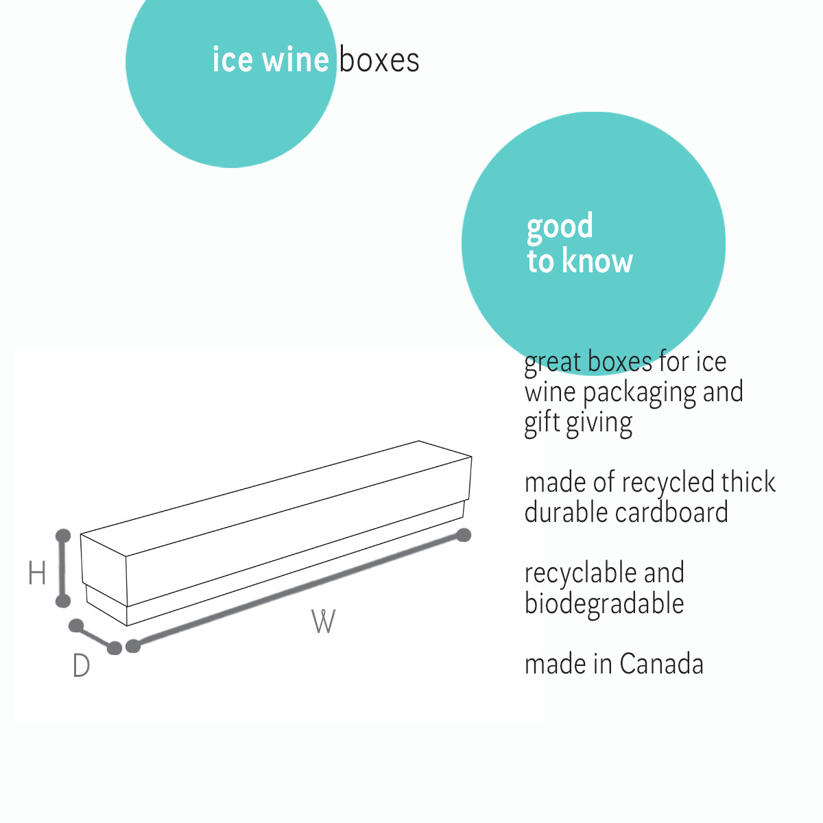 Image of White Ice Wine Box