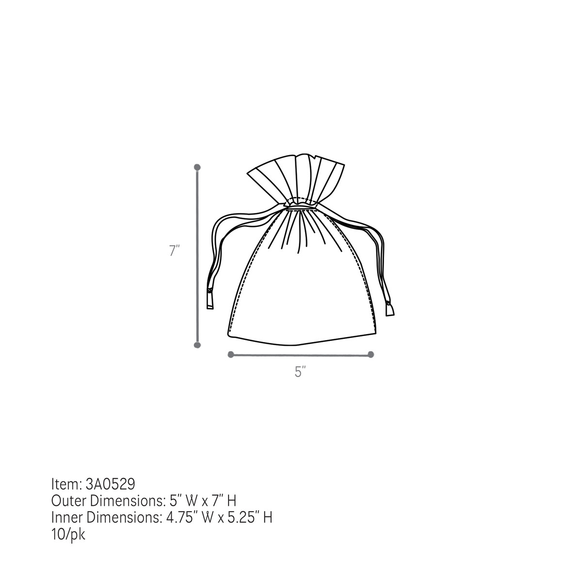 Antique Gold - 6 x 10in.