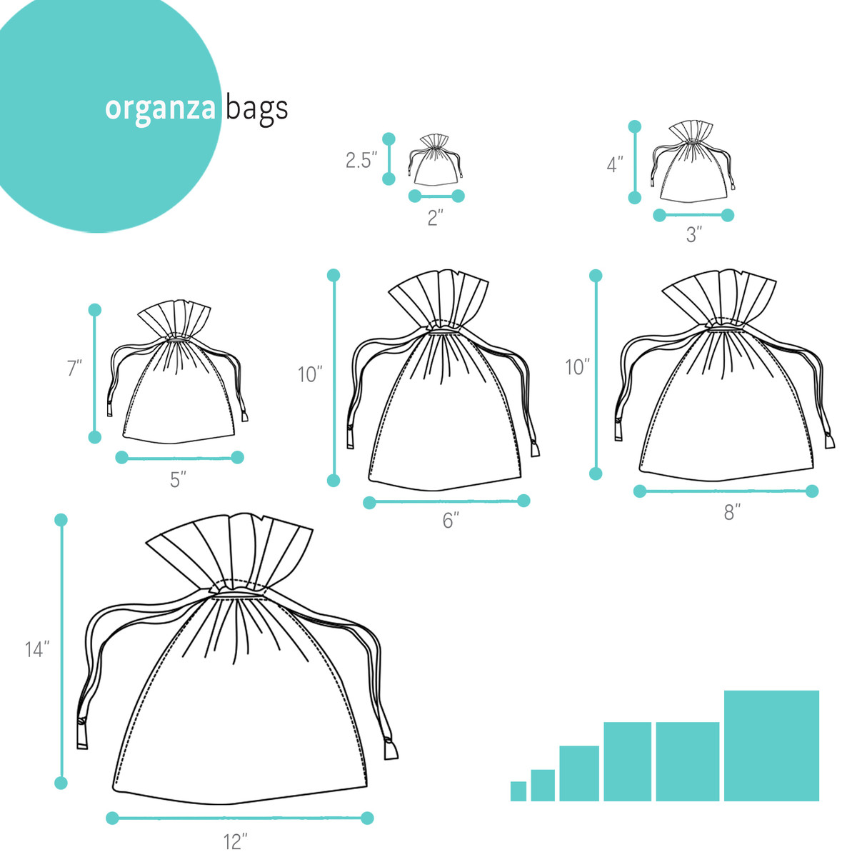 Image of Organza Bags