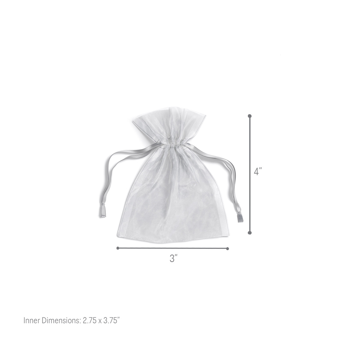 Silver - 3 x 4in.