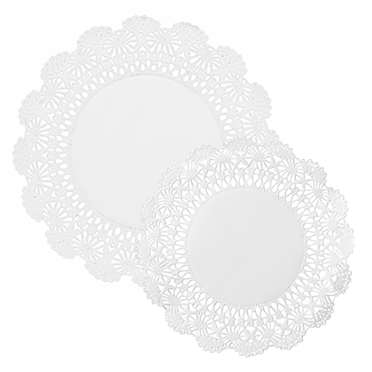 Image of White Paper Doilies