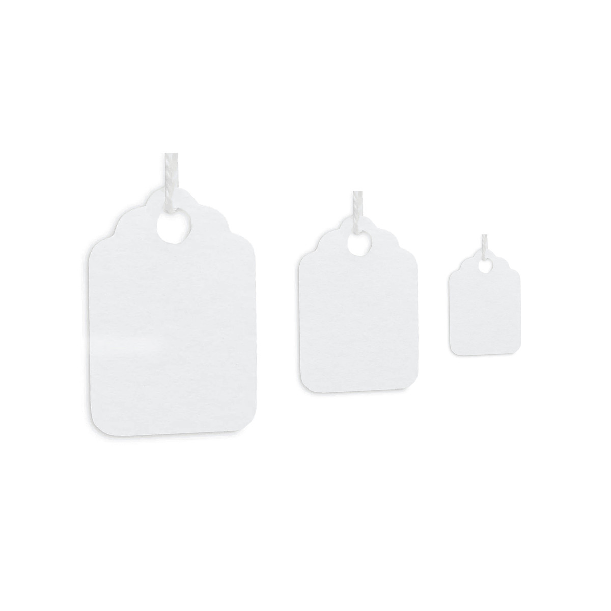 Image des étiquettes de marchandise