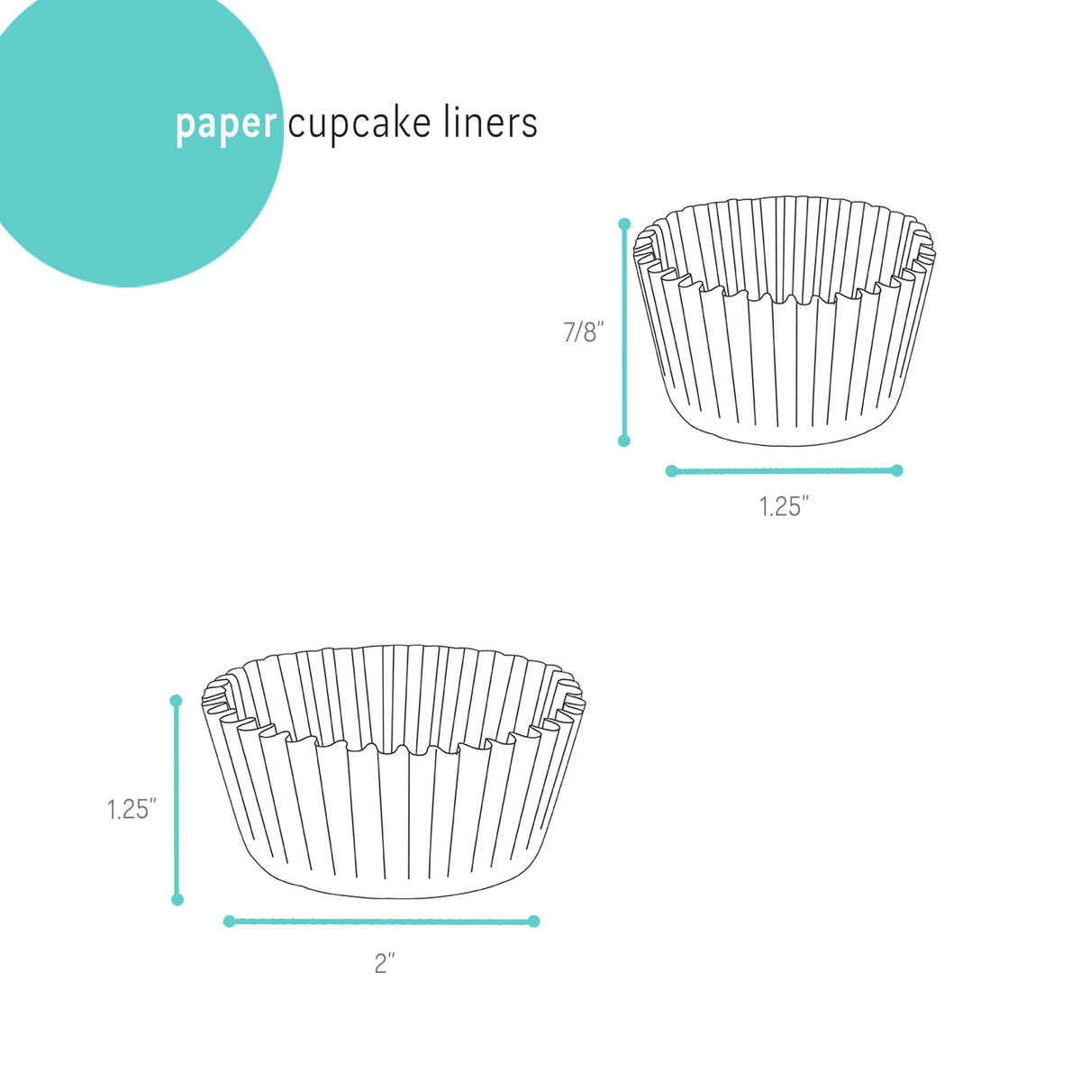 Image of Paper Cupcake Liners