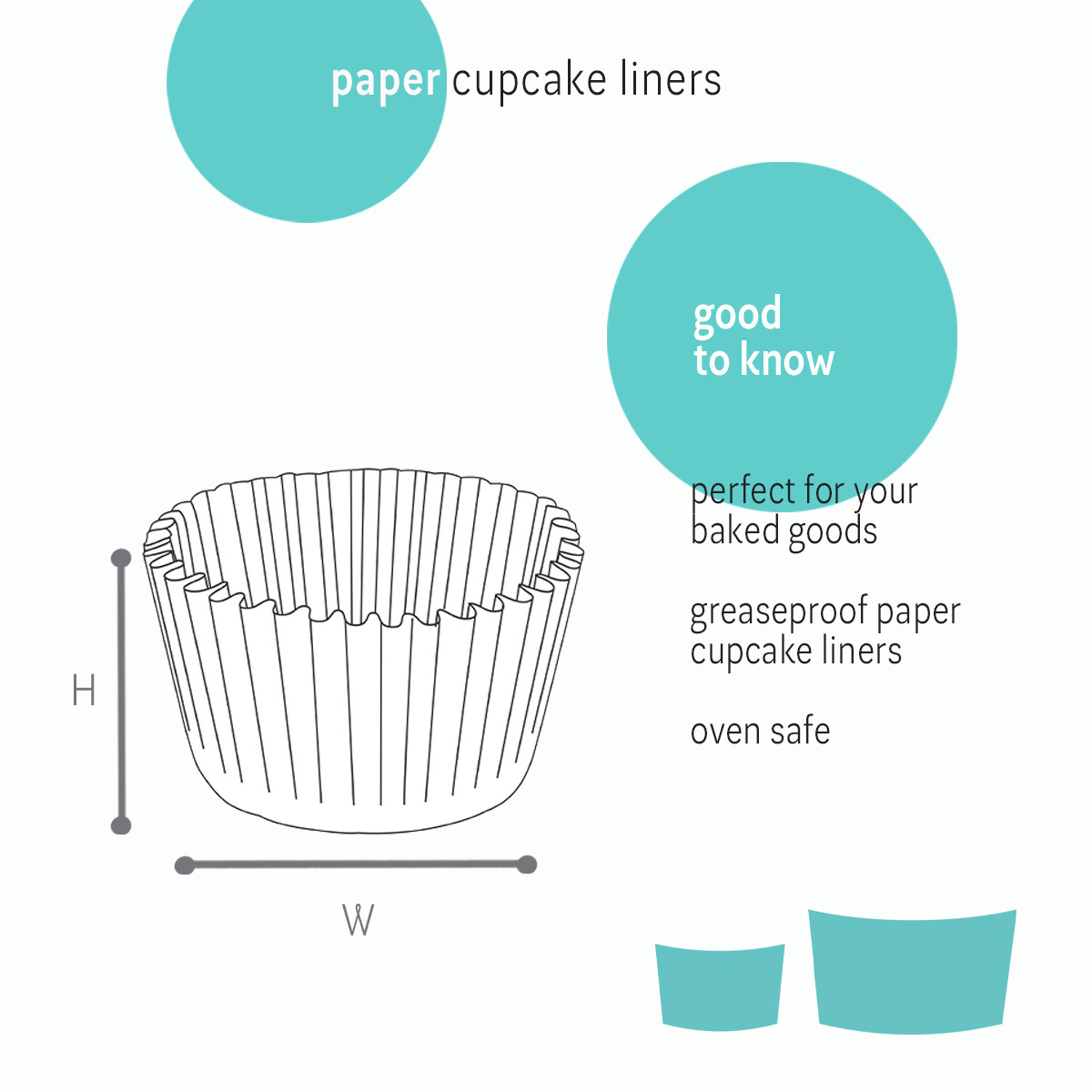 Image of Paper Cupcake Liners