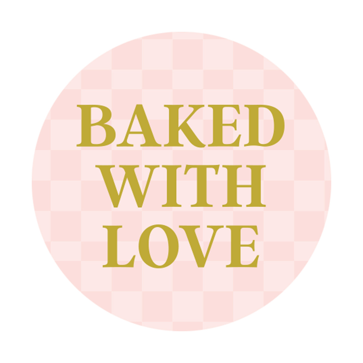 Pink Checkered - 1.5in.