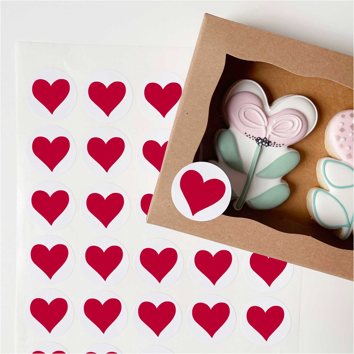 Red Heart - 1.5in.