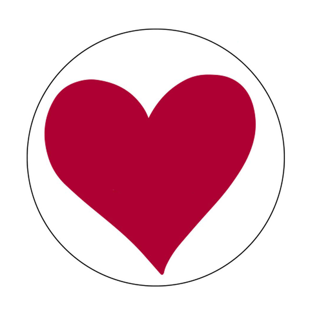 Red Heart - 1.5in.