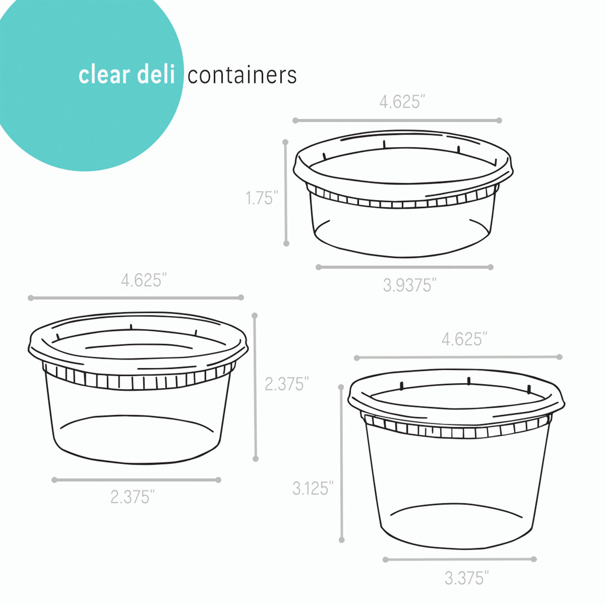 Image of Deli Containers