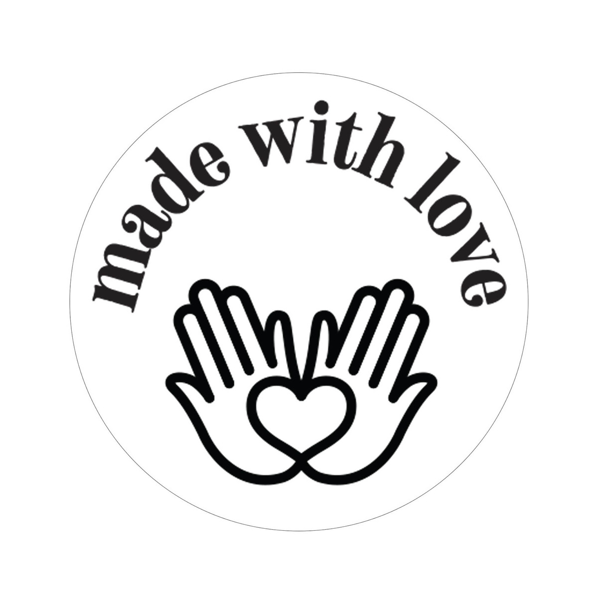 Hands Love - 1.5in.