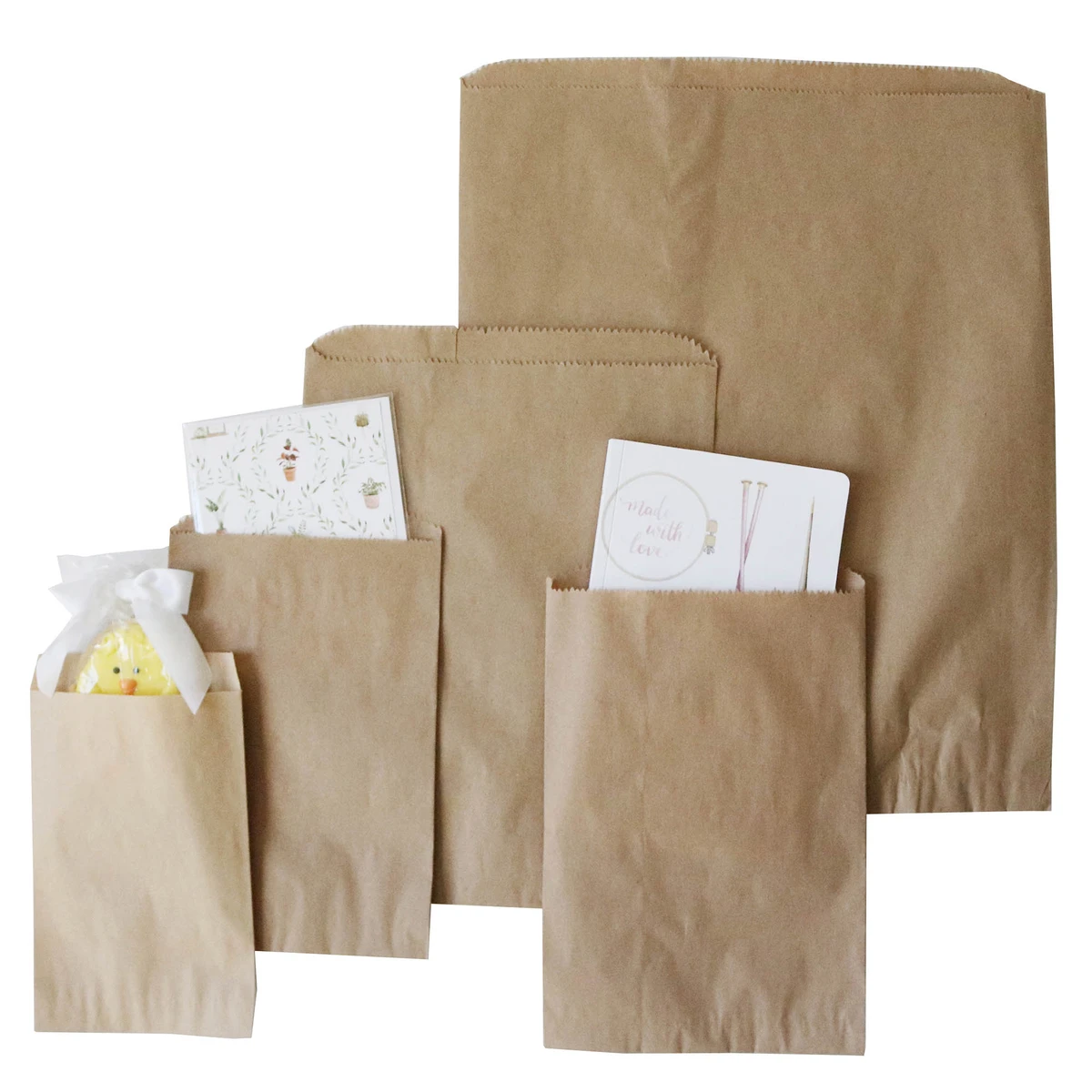 Image of Kraft Paper Notions Bags