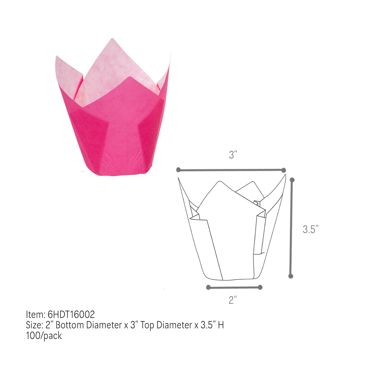 Pink - 3in Diameter