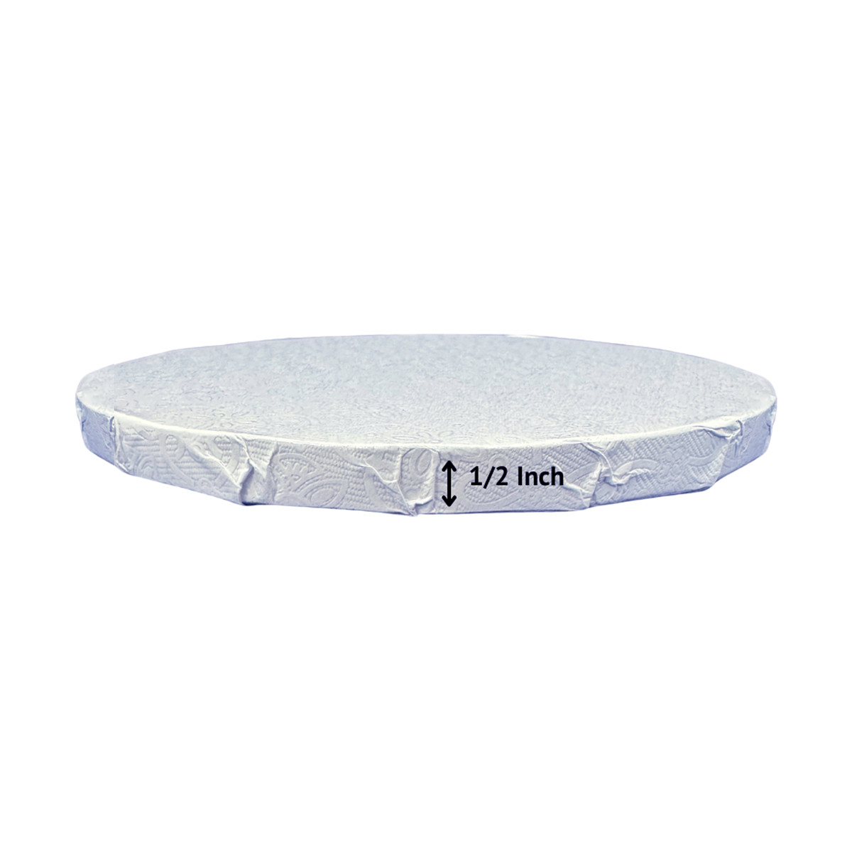 12in - White Embossed - Sub
