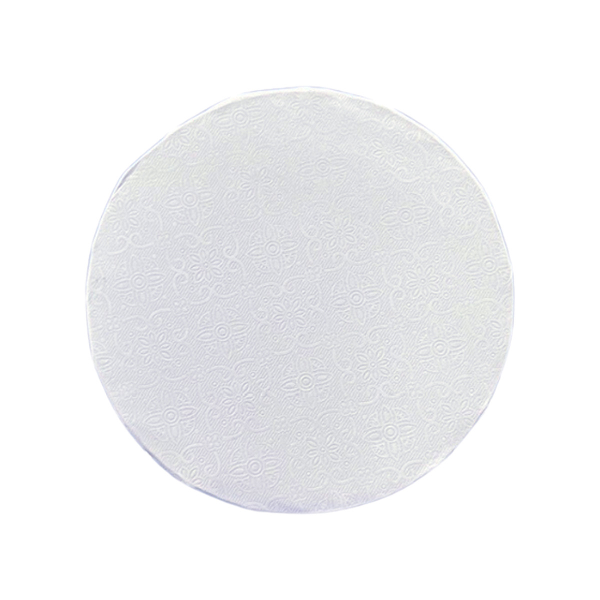 10in - White Embossed - Sub