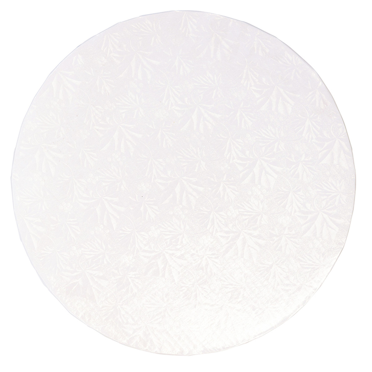 14in - White Embossed