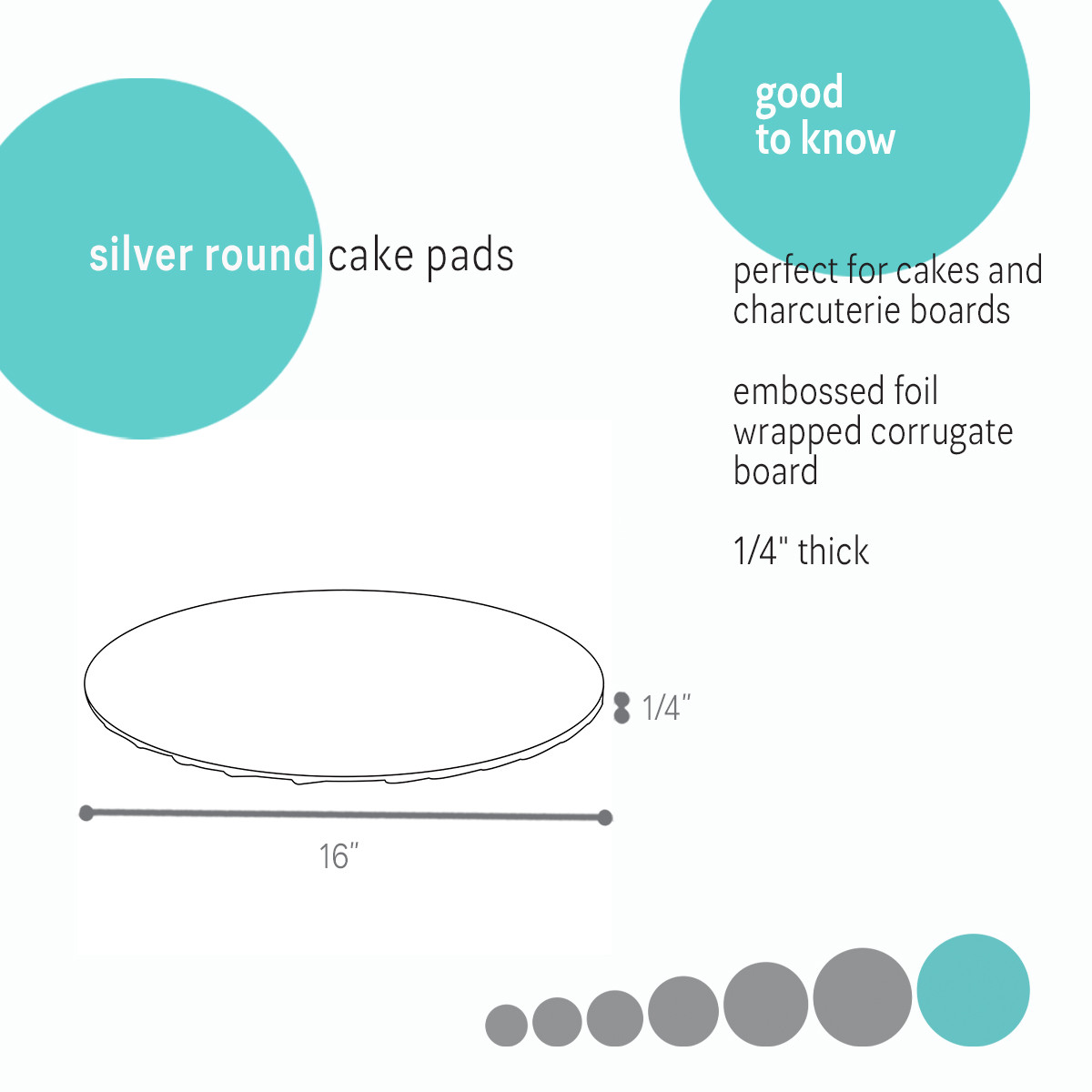 16in. - Round