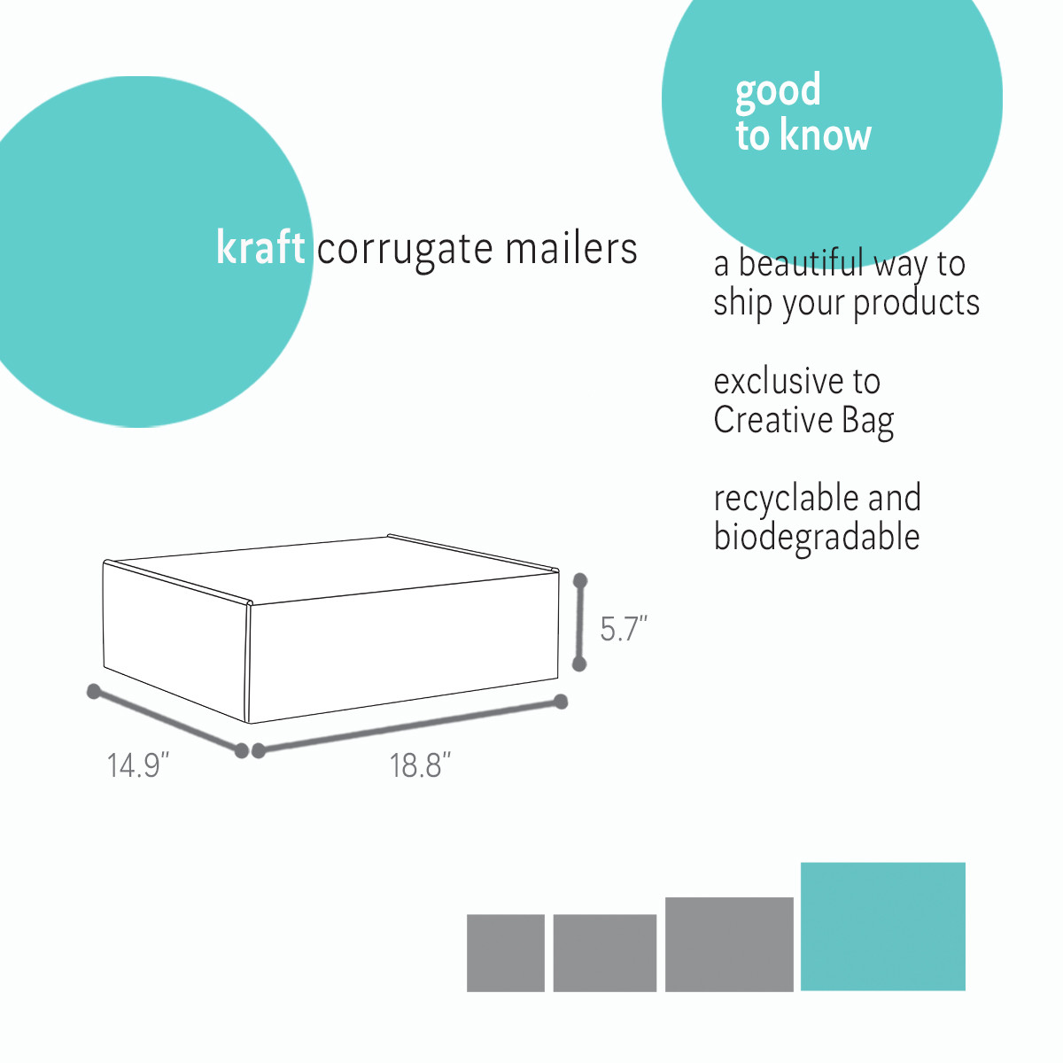 18.8 x 14.9 x 5.7in.