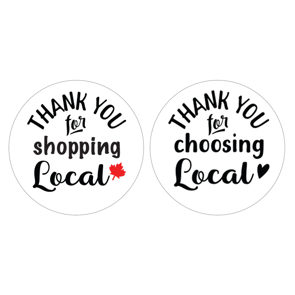 Image of Shop Local Stickers