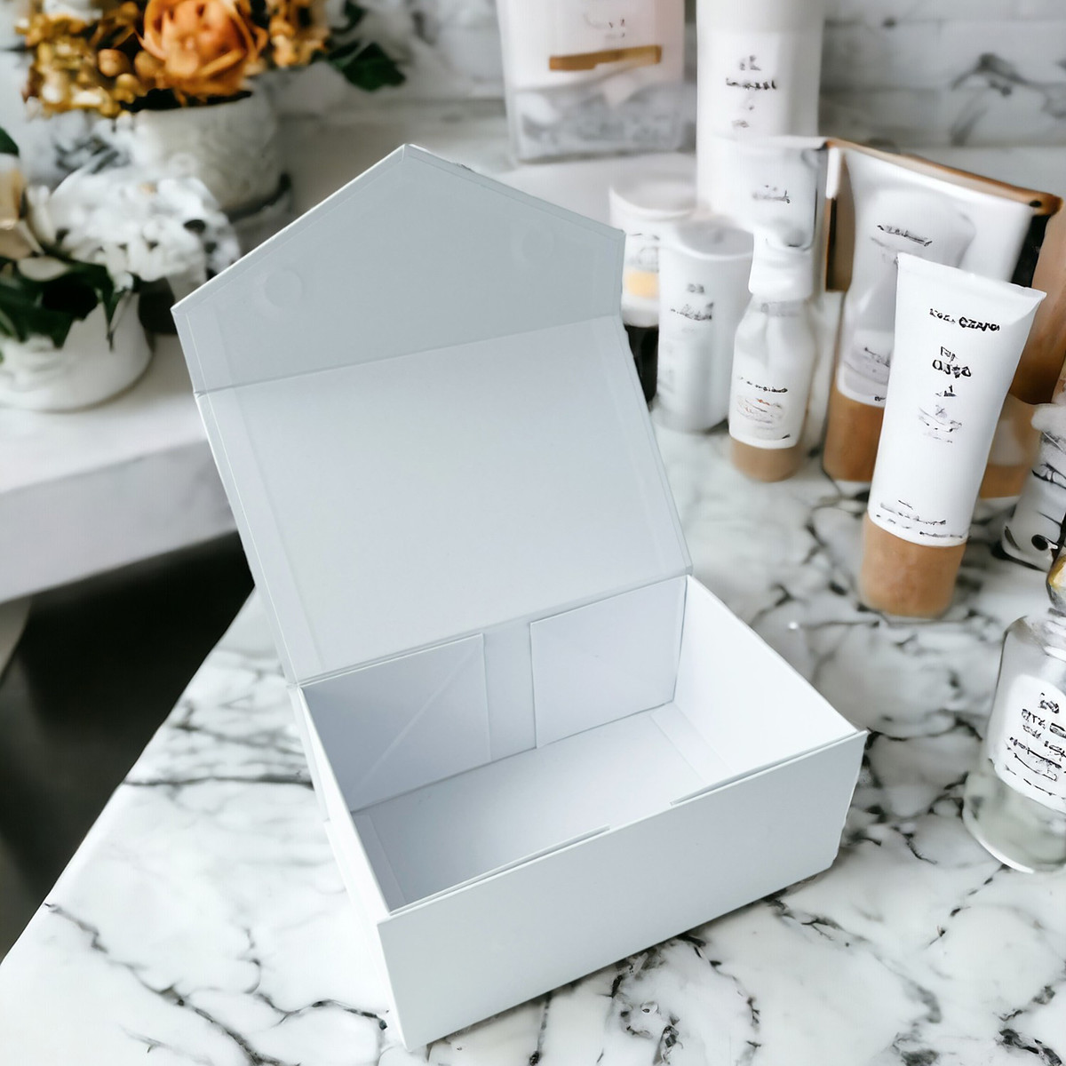 Image of White Magnetic Boxes