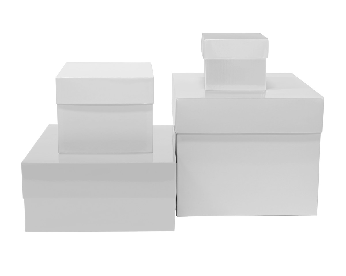 Image of White Habitat Boxes Image of White Habitat Boxes