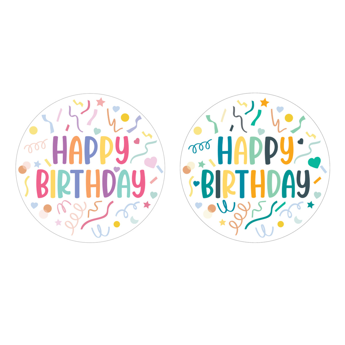 Image of Happy Birthday Stickers