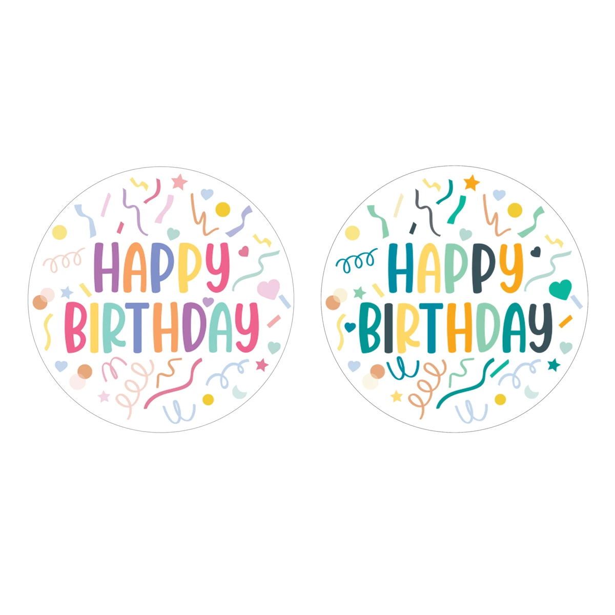Image of Happy Birthday Stickers