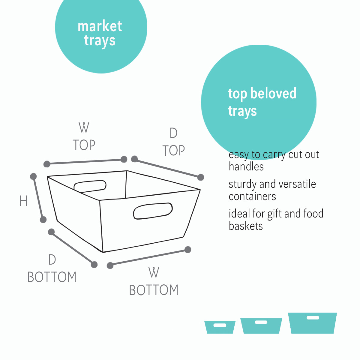Image of Silver Market Trays