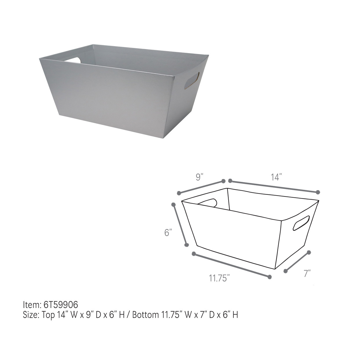 XLarge - 14 x 9 x 6in.