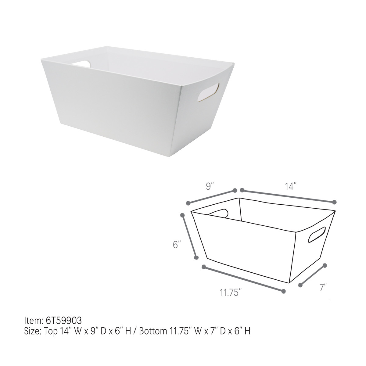 XLarge - 14 x 9 x 6in.