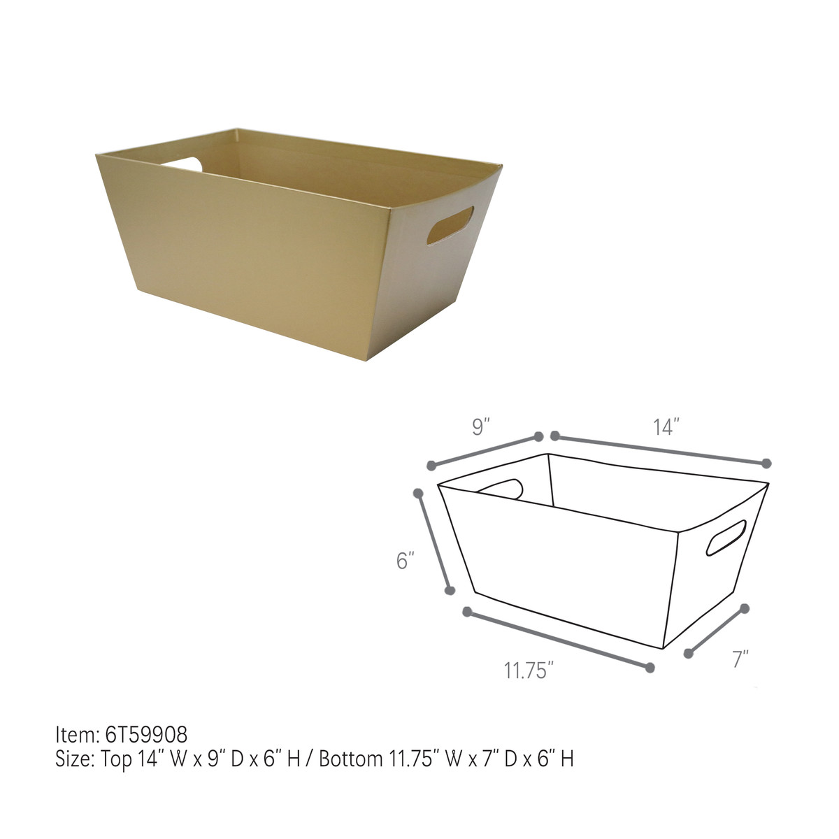 XLarge - 14 x 9 x 6in.