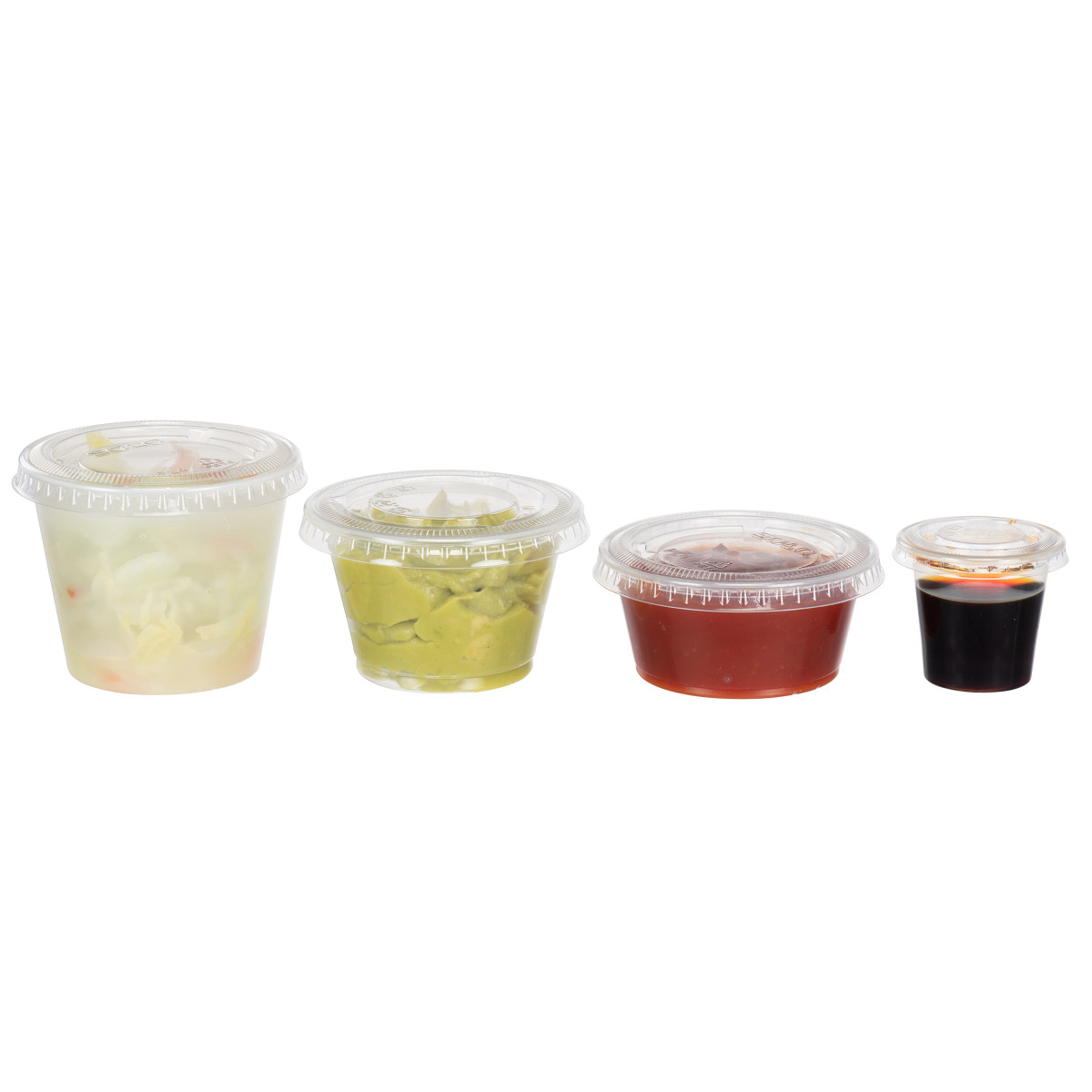 Image des gobelets à portions en plastique Image des gobelets à portions en plastique